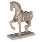 Timeworn Horse Sculpture on a Stand