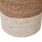Woven Rope Stool | Two Tone